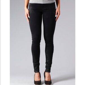 maison scotch black le voyage legging